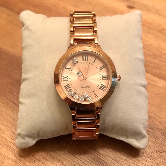 Charming Charlie | Rose Gold Tone Watch | 7.25” Adjustable - Picture 1 of 2